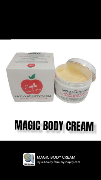 Face cream with body cream