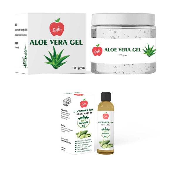 CUCUMBER OIL & ALOE VERA GEL