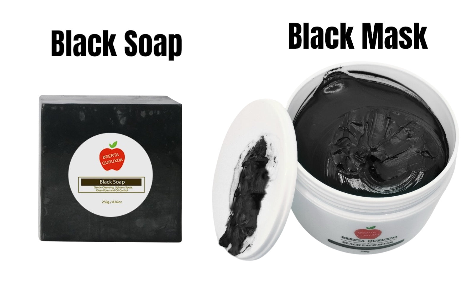 BLACK MASK & BLACK SOAP