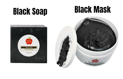 BLACK MASK & BLACK SOAP