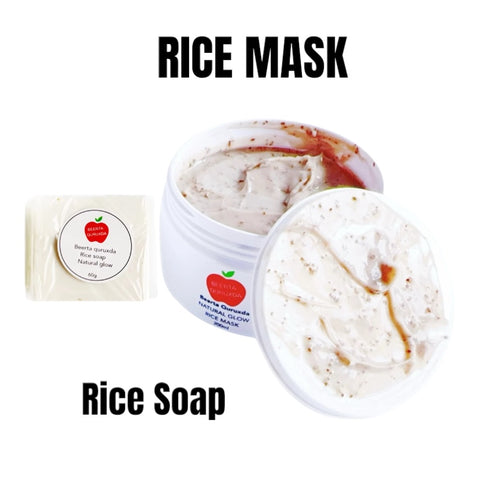 RICE FACE MASK WITH SOAP
