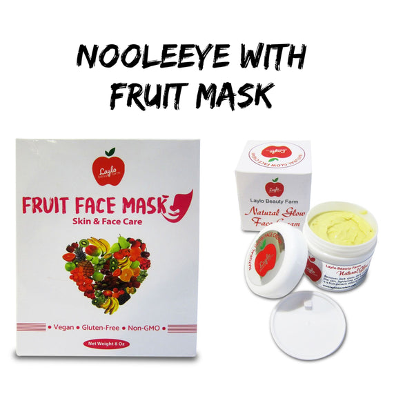 Natural glow cream with Fruit face mask